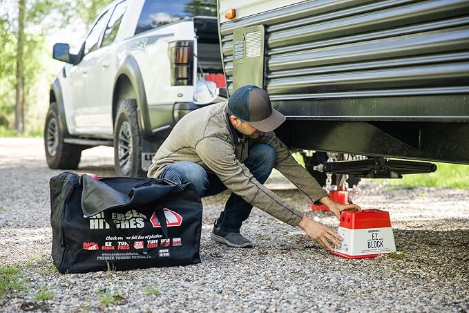 ANDERSEN HITCHES | RV Accessories | Single Trailer EZ Jack Block| Leveling - Image 2