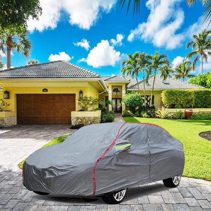Car Cover, Fit for MPV, Breathable New Material for Sun Protection, Waterproof - Image 2