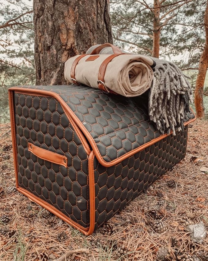 Foldable Trunk Organizer for Car Storage - Image 9