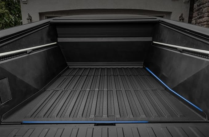 OEDRO Truck Bed Mat Fit for 2023 2024 2025 Tesla Cybertruck, TPE All Weather - Image 2