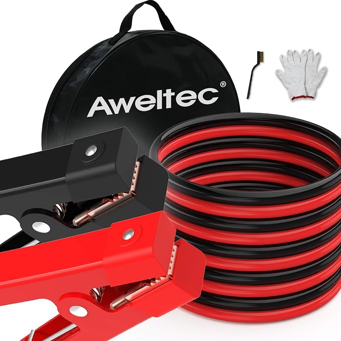 Heavy Duty Jumper Cables by AWELTEC