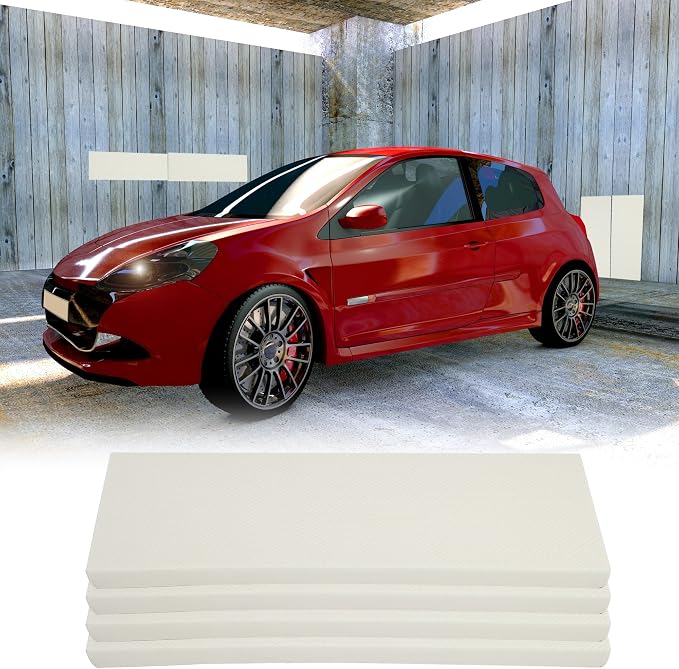 X AUTOHAUX 400x150x20mm 4pcs Car Garage Wall Guard Door Bumper Protector Anti - Image 2