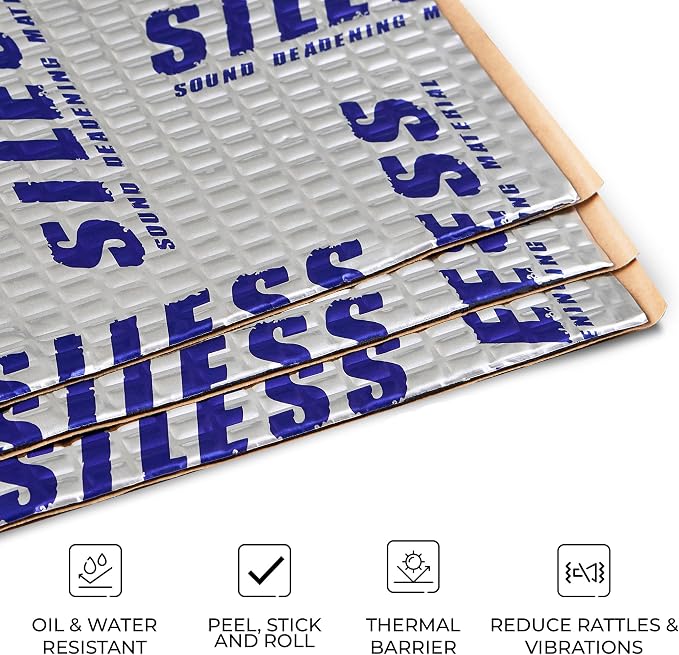 Siless 50 mil 26 sqft Car Sound Deadening mat - Image 7