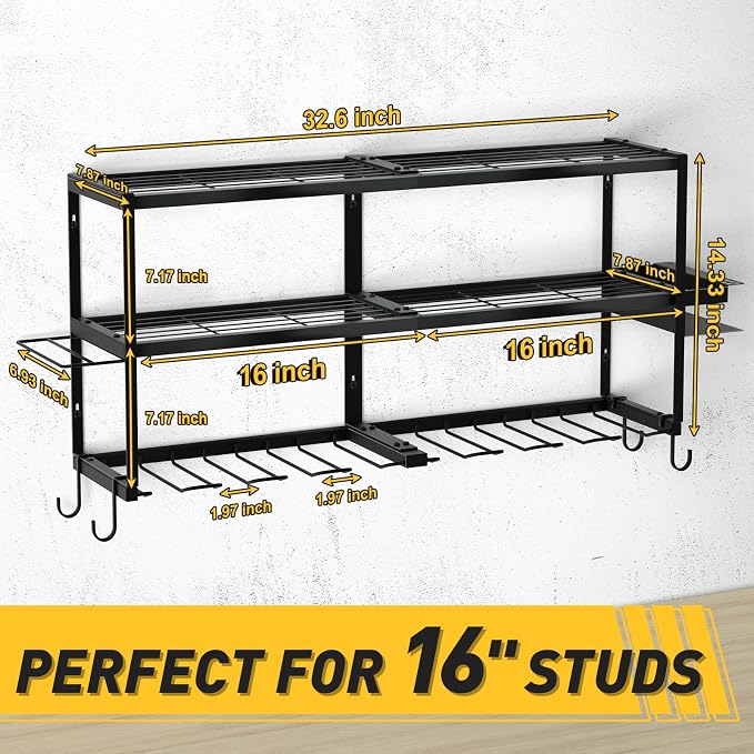 Large Power Tool Organizer Wall Mount - Image 2