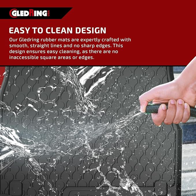 Gledring USA Custom Fit All-Weather Rubber Floor Mats Intended - Image 5