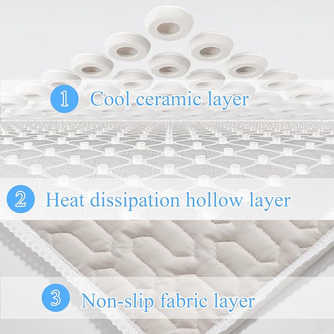 HOMREST Ceramic Seat Cushion for Back Pain Bead Seat Pad Mat Comfy Extreme - Image 7