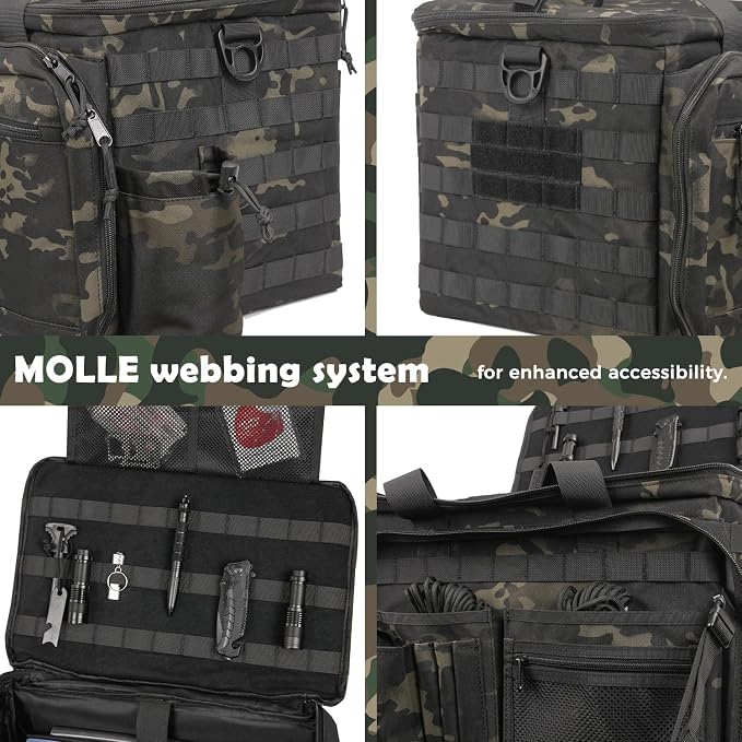 Patrol Bag Law Enforcement, Police Gear Car Front Seat Vehicle Organizer Bags - Image 4