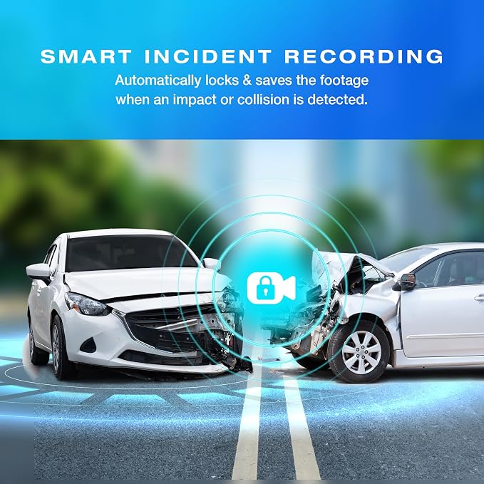 Type S T200 AI Driver Assistance Dash Cam Powered by ADAS, Collision Alerts - Image 6