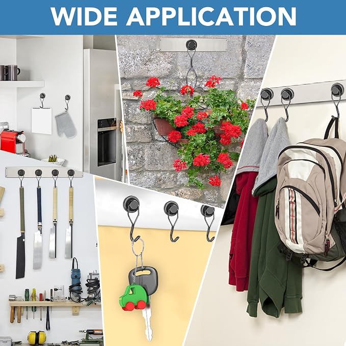 DIYMAG Swivel Swing Magnetic Hooks - Image 7