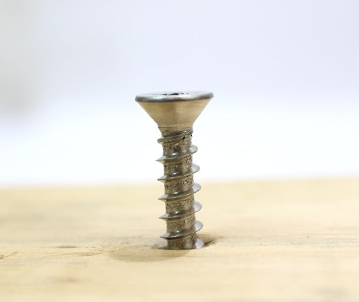 #8 X 1'' Stainless Flat Head Phillips Wood Screw, 18-8 Stainless Steel Screws - Image 5