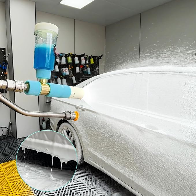 Tool Daily Foam Cannon with Dual Connector Accessory, Original Soap Cannon - Image 7