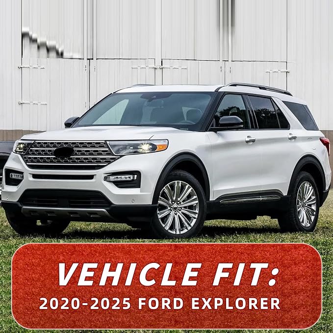 in Channel Window Visors for Ford Explorer 2020 2021 2022 2023 2024 2025 - Image 2