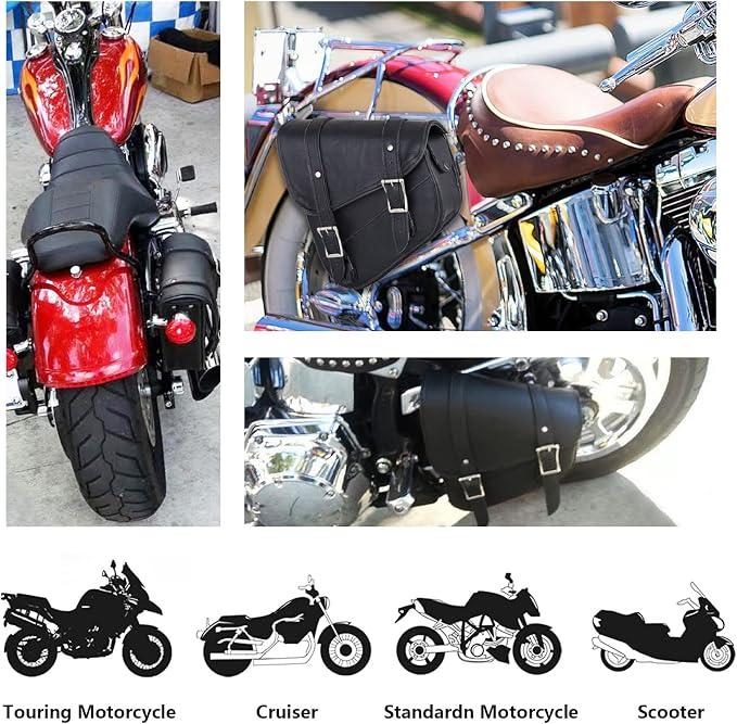 GARGOYLE BELLS Premium Naked Leather Swing Arm Bag - Image 3