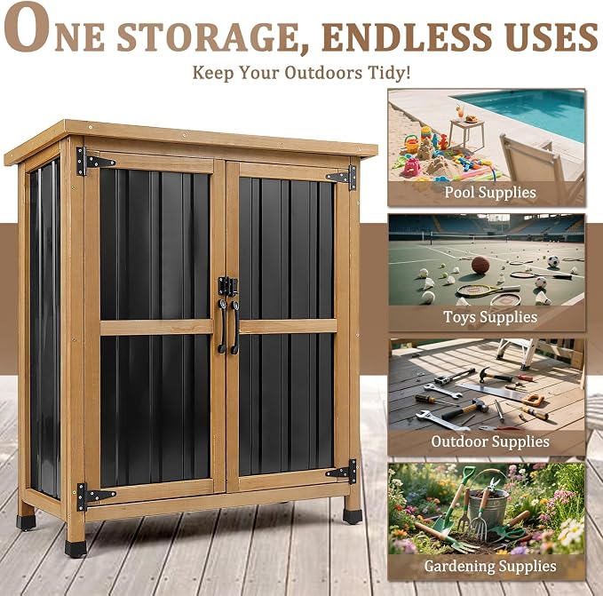 Weatherproof Outdoor Storage Cabinet - Image 7
