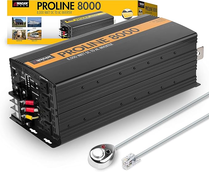 Wagan EL3746 12V 8000 Watt Power Inverter by WAGAN