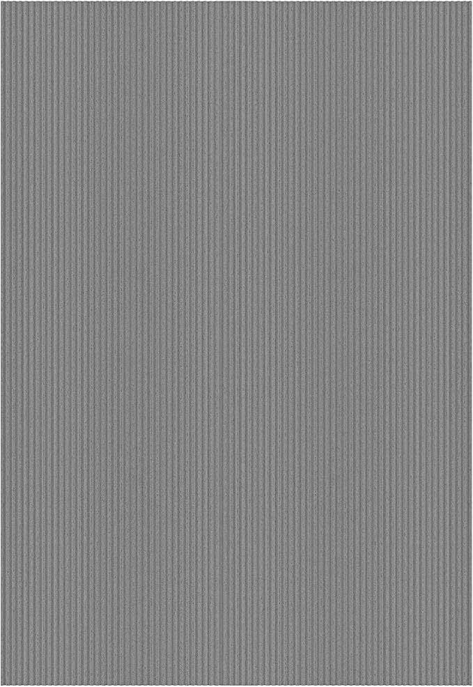 Ottomanson 6' x 6'6" Mud Mat Area Rug Scraper Carpet - Image 7