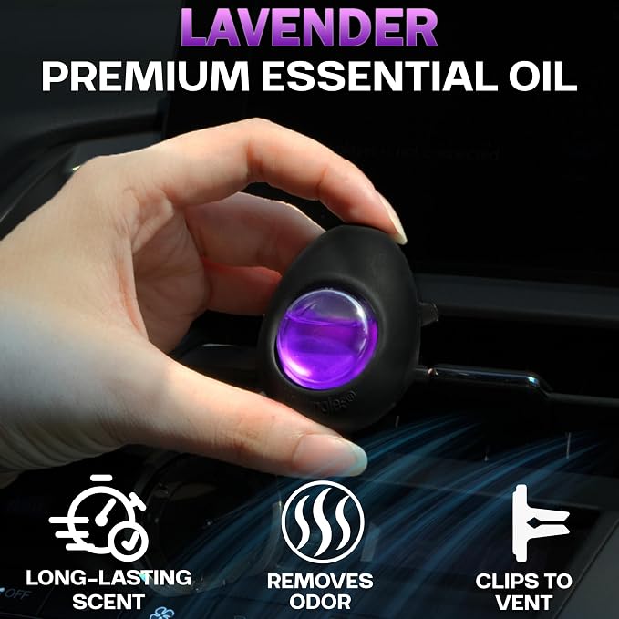 Air Jungles Car Air Freshener Vent Clip 3 Count, Lavender Scent, 4 ml Each - Image 5
