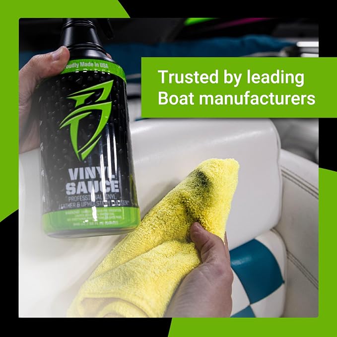 Boat Bling Vinyl Sauce Premium Vinyl and Leather Cleaner, - Image 7