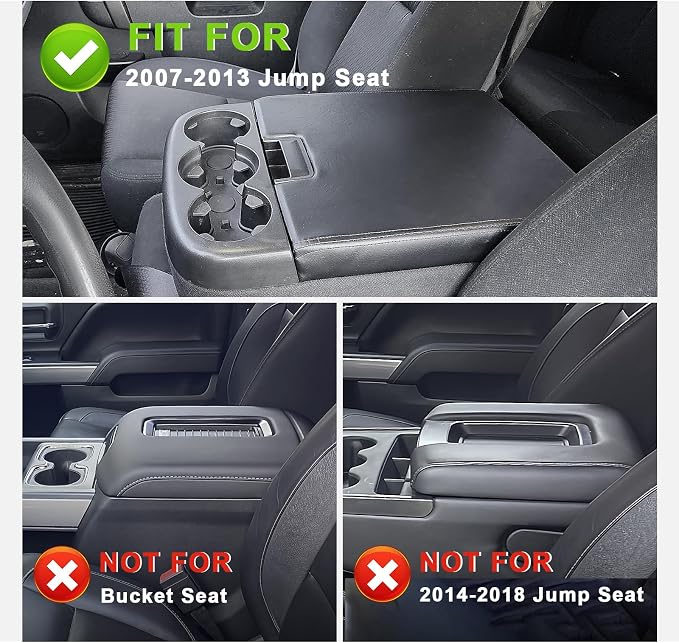 Muslogy Center Console Armrest Cover Compatible - Image 2