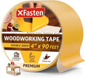 XFasten Double Sided Woodworking Tape 4 Inches x 90 Feet, Residue-Free and by XFasten