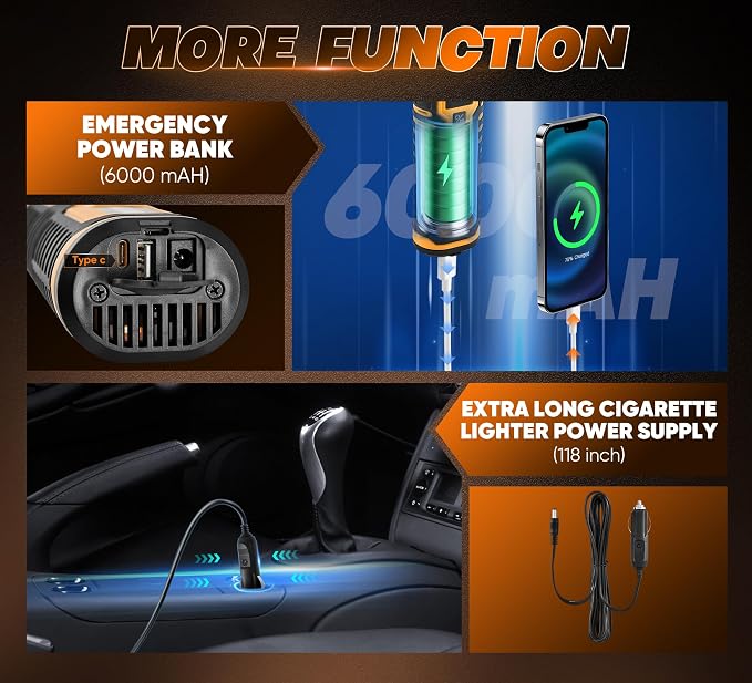 Cordless Tire Inflator for Car - Image 4
