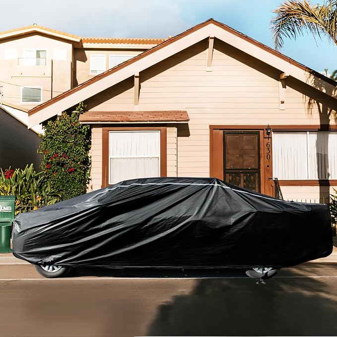 Pickup Truck Cover Waterproof All Weather, Outdoor Sun UV Rain Pickup Protection - Image 7