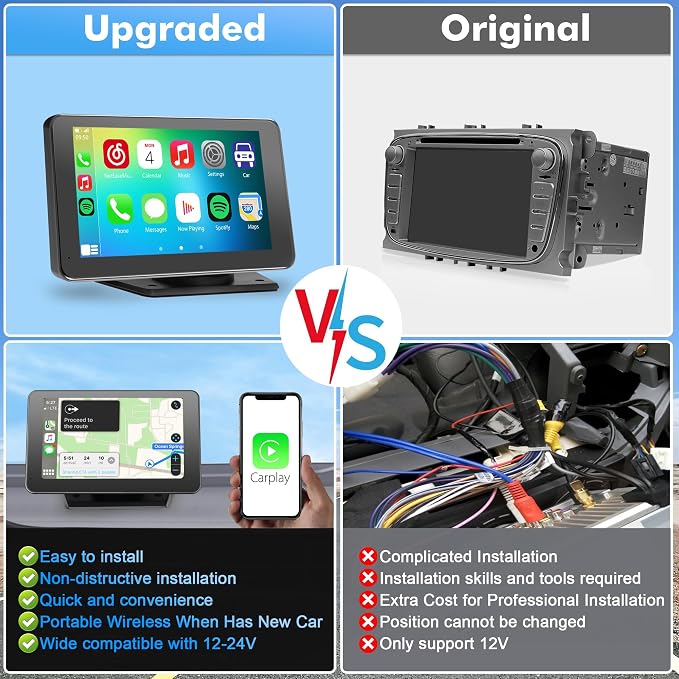 Portable Carplay Screen for Car - Image 7