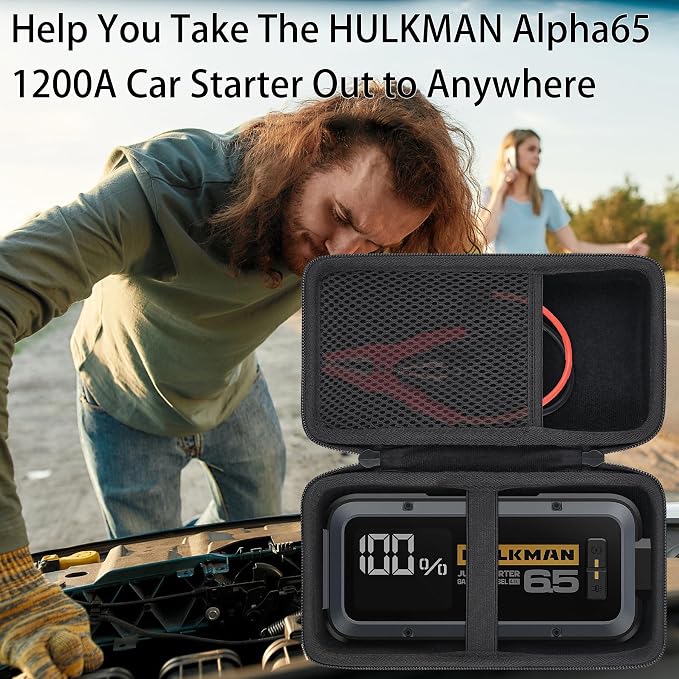 Replacement for HULKMAN Alpha65 Jump Starter Hard Carrying Case by Aenllosi - Image 8