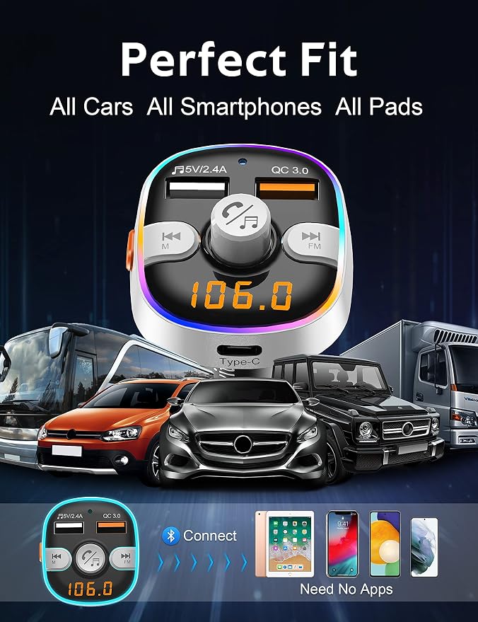 Arsvita Bluetooth FM Transmitter - Image 6