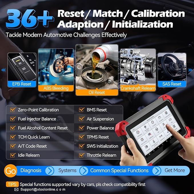 XTOOL D7X OBD2 Scanner Diagnostic Tool, 2025 Bidirectional Scan Tool - Image 4