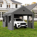10x16 Carport, Heavy Duty Carport Canopy Garage by BENASS