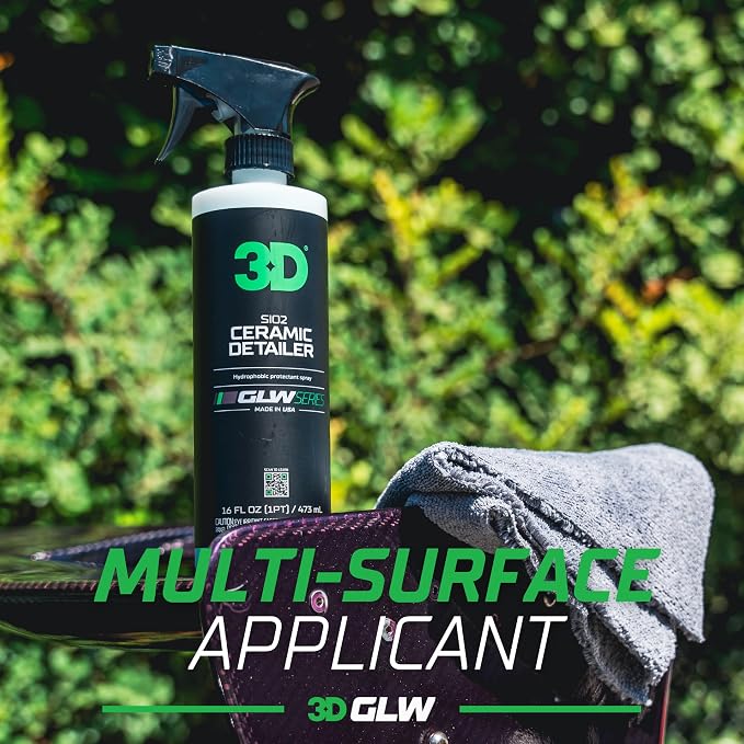 3D Ceramic Detailer, GLW Series | Hyper Gloss Finish | SiO2 Peak Hydrophobic - Image 5