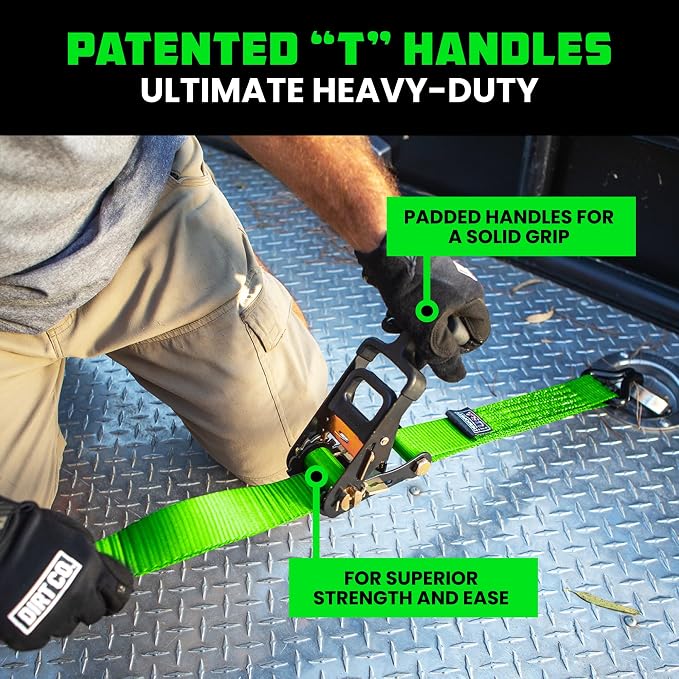 Rhino USA Car Tie Down Straps for Trailers - Image 5