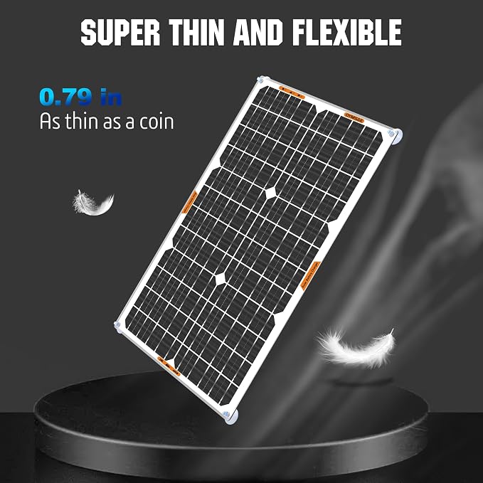OYMSAE 30W 12V Solar Battery Charger Waterproof Solars Battery Maintainer - Image 3