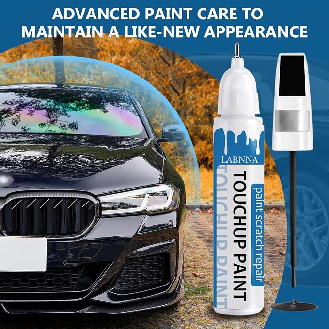 Black Touch Up Paint for Chevrolet-Exact Match 2 in 1 touchup Paint Pen for - Image 4