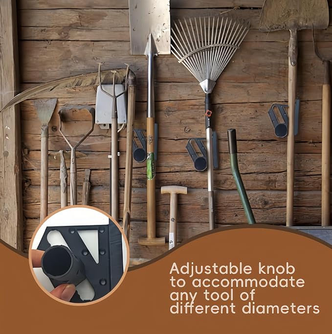 Garden Tool Rack Wall Mounted - Image 7