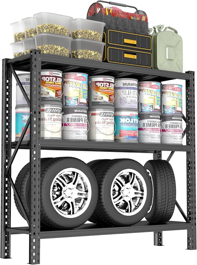 Heavy Duty 5-Tier Metal Shelving Unit by Notmise