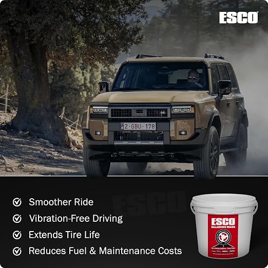ESCO Tire Balance Beads – 17.6 lb Bulk Bucket | Reusable Ceramic Balancing Beads - Image 5