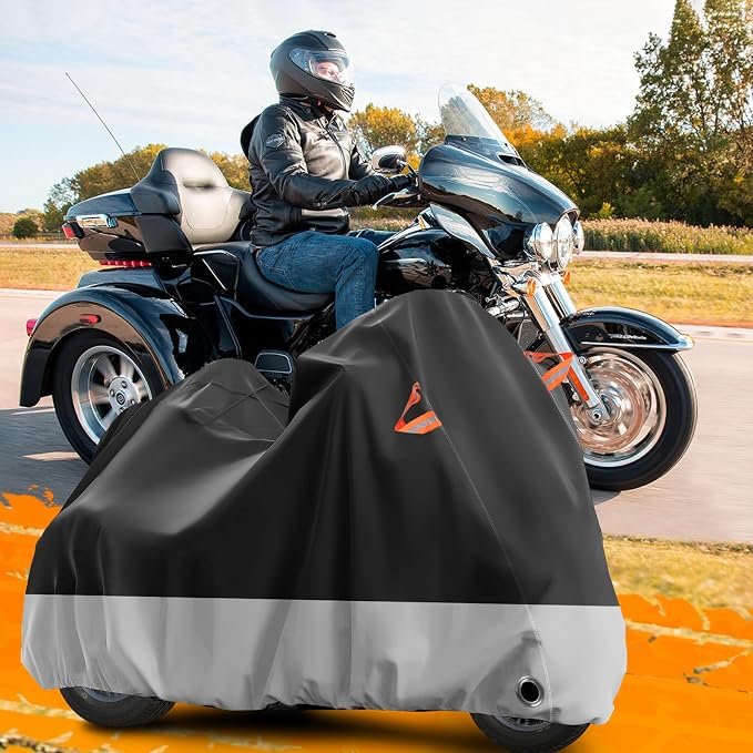Trike Motorcycle Cover, Outdoor Waterproof Vehicle Cover - Image 7