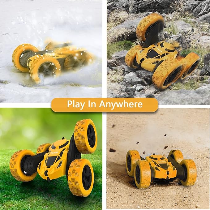 Remote Control Car Double Sided 360°Rotating 4WD RC Cars - Image 6