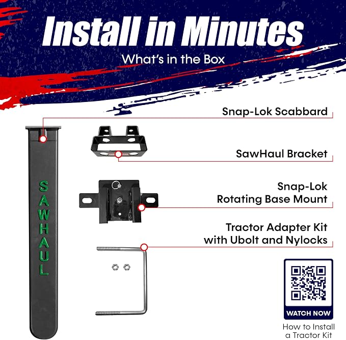 SawHaul Snap-Lok Universal Chainsaw Carrier Kit - Image 6