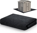 Haull Outdoor Storage Shed Floor Moat Waterproof Outdoor Carport Mat Thickened by Kedauud