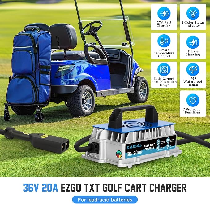36 Volt Golf Cart Battery Charger - Image 2