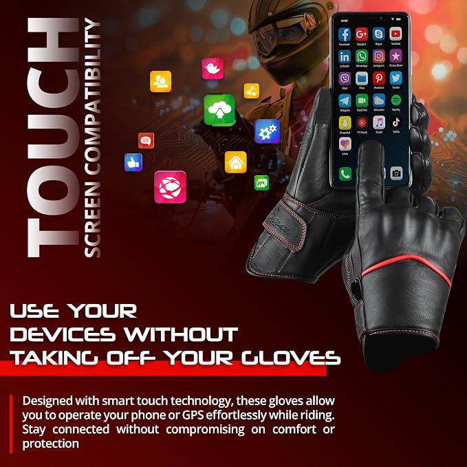 aasportx Motorcycle Gloves - Image 5