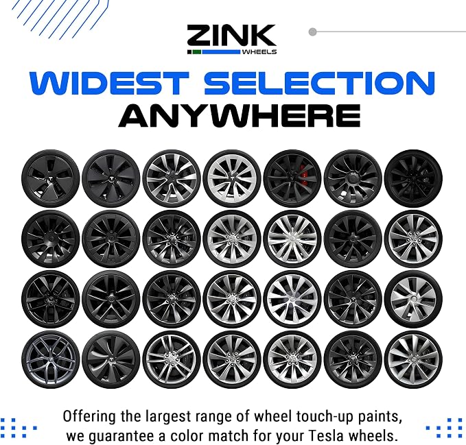 Premium Tesla Wheel Curb Rash Repair Kit - Image 7