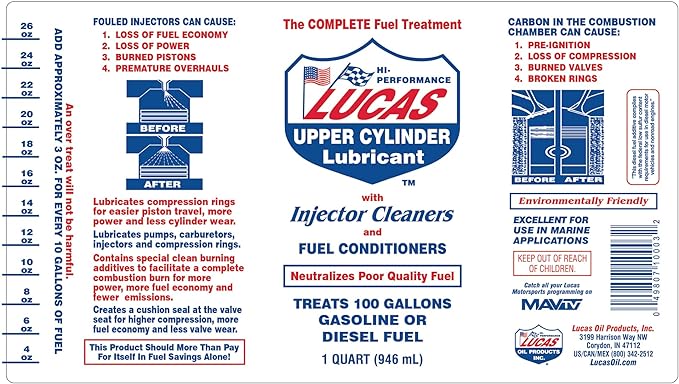 Lucas Oil 10003 Fuel Treatment - Image 4