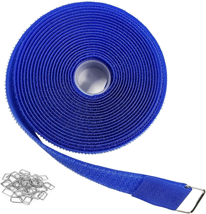 1"x16ft Hook and Loop Straps by YMCRLUX