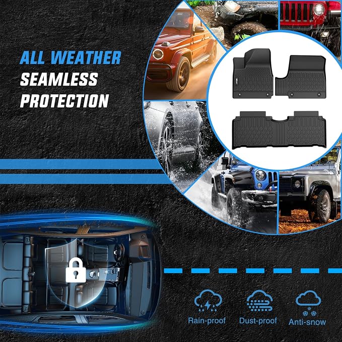 Nilight TPE Floor Mats for Hyundai IONIQ 5 SE Standard Range SE SEL 2022 2023 - Image 5