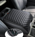 Center Console Cover for Ford F150 2015-2020, Armrest Cover for F250 F350 F450 by GLOYLEIX