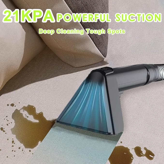 Portable Carpet & Upholstery Cleaner, Deep Cleaning - Image 2